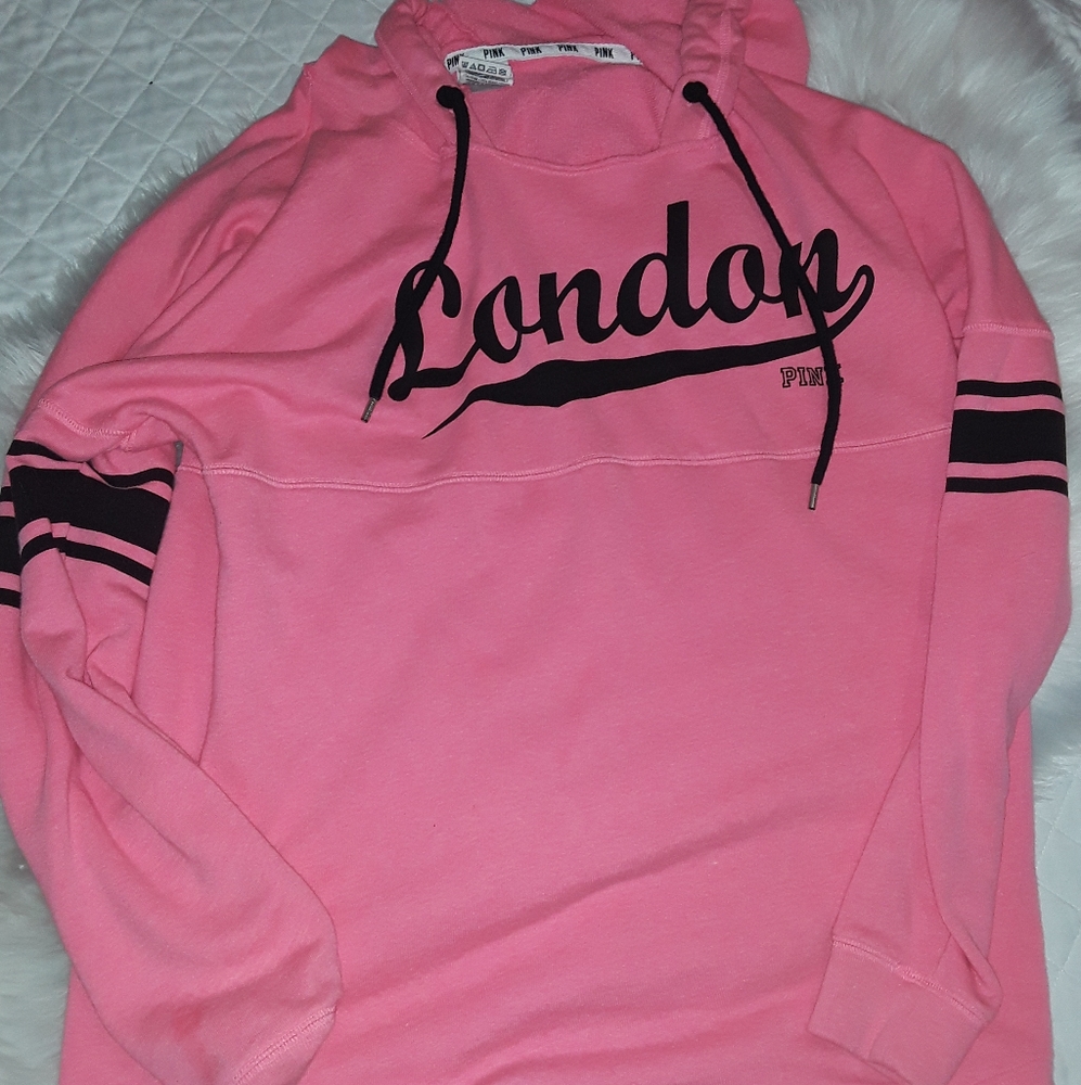 Victorias Secret Pink London Hoodie S Pullover